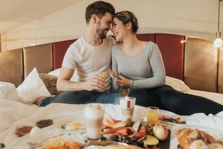 Frühstück auf dem Zimmer