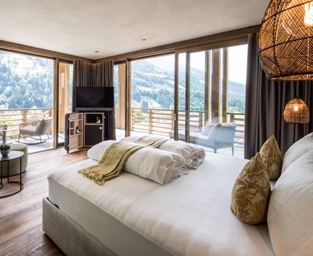 Hotel Zimmer: Wellness Suite de Luxe Sonnenalm - Andreus Resorts