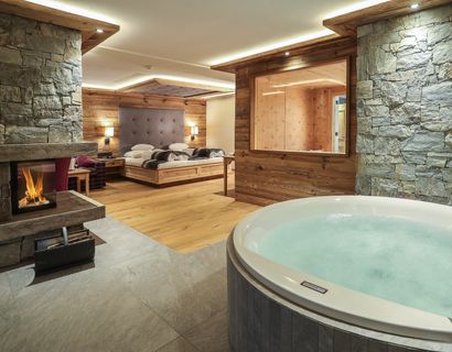 Adults Only Verwöhnhotel KRISTALL****S: Luxus-Wellness-Suite