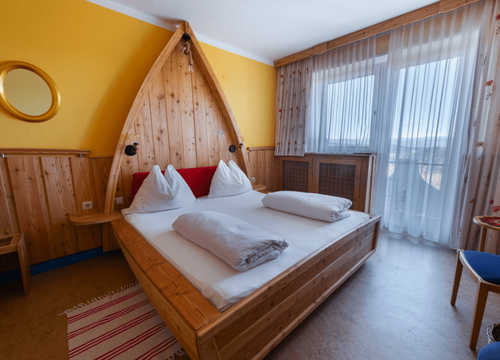 Comfort room panorama view (1/4) - Biolandhaus Arche