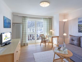  SUPERIOR Single Room Apartment "Silver Thistle" - Biohotel Eggensberger