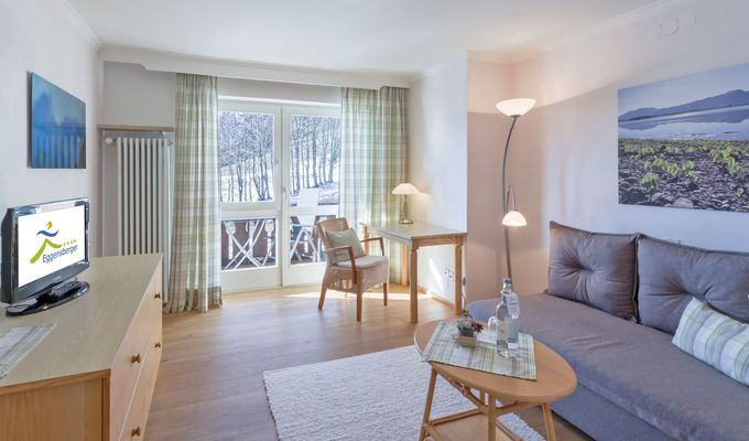 Hotel Zimmer: SUPERIOR Einzelzimmer Appartement "Silberdistel" - Biohotel Eggensberger
