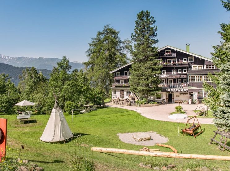 BIO HOTEL Grafenast: Hotel im Sommer - Biohotel Grafenast, Pill / Schwaz, Tirol, Österreich