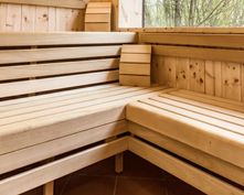 BIO HOTEL Gralhof: Seesauna - Biohotel Gralhof, Weissensee, Kärnten, Österreich