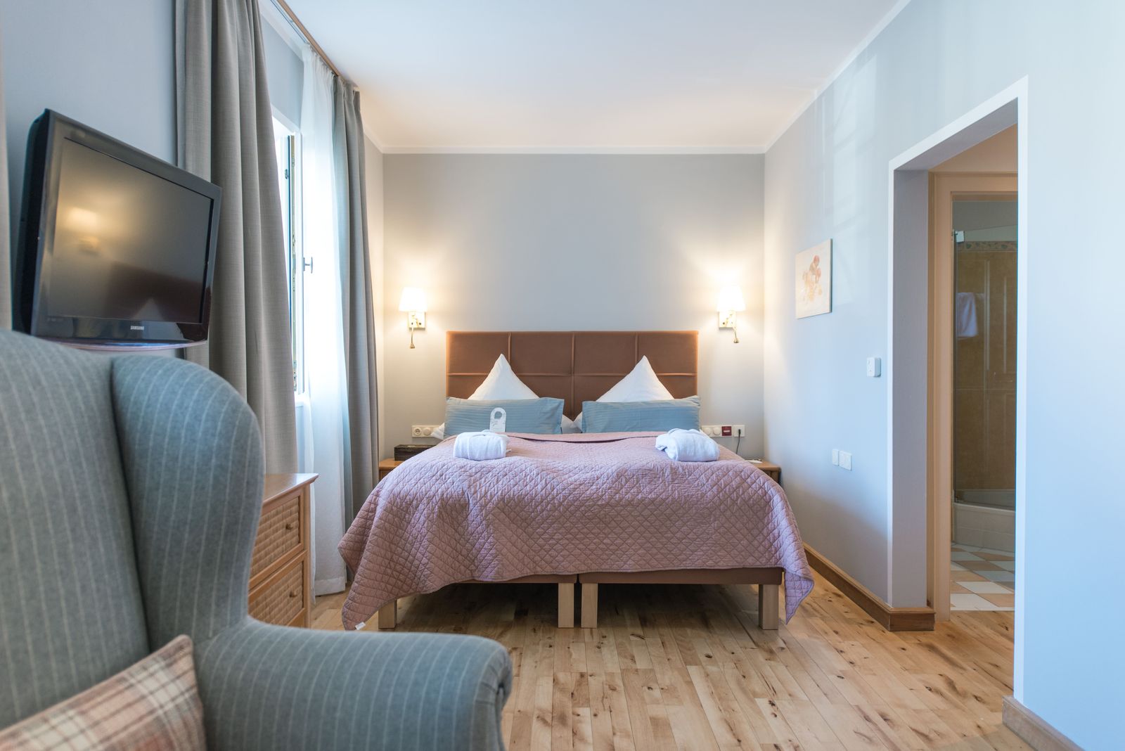 Biohotel Oberambach Doppelzimmer Superior