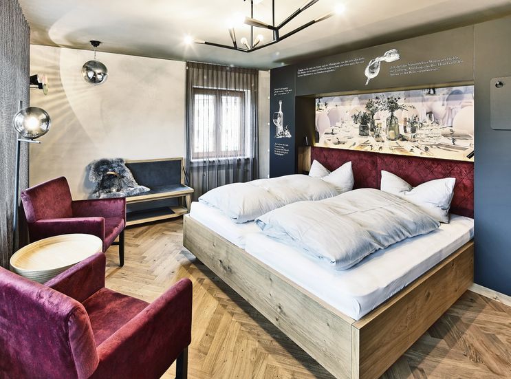 Biohotel Rose: Themen-Zimmer "Daniel" - Bio-Hotel und Restaurant Rose, Hayingen-Ehestetten, Baden-Württemberg, Deutschland