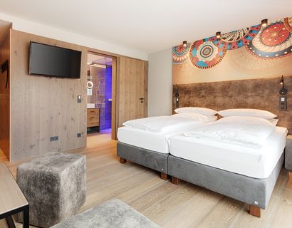 Wellness- & Aktivhotel Bodenmaiser Hof: Deluxe room  "Hotel Chic"