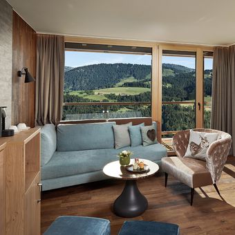 SUITE HOCHGRAT PREMIUM - Bergkristall - Mein Resort im Allgäu