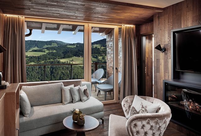 Bergkristall - Mein Resort im Allgäu in Oberstaufen-Willis: SUITE HOCHGRAT (Last Minute)
