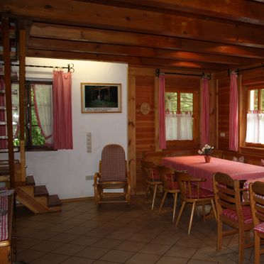 Common room, Vogesen-Chalet, Puberg, Elsass, Alsace, France