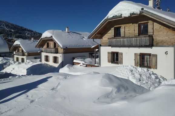 Winter, Almdorf Katschberg, Rennweg, Salzburg, Salzburg, Österreich