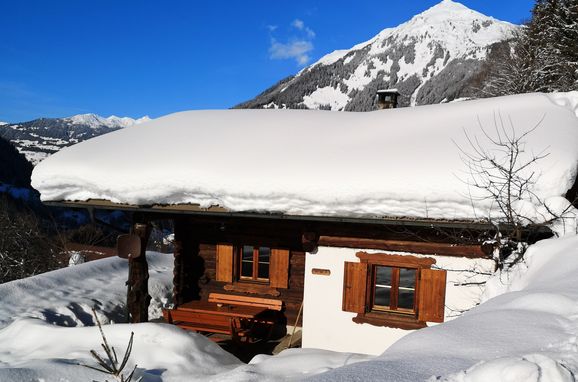 Winter, Hütta Monika, Sankt Gallenkirch, Vorarlberg, Vorarlberg, Austria