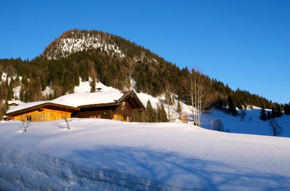Winter, Oberholzerhütte, Unken, Salzburg, Salzburg, Austria