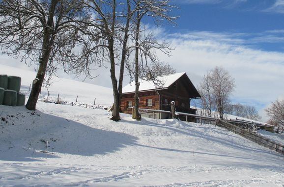 Winter, Dorferhütte, Oberwölz, Steiermark, Steiermark, Österreich