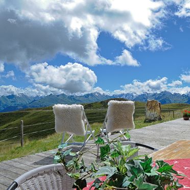 Terrasse, Latschenalm, Jochberg, Tirol, Tirol, Österreich