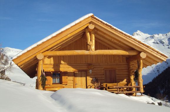 Winter, Almrosenhütte, Mörtschach, Kärnten, Kärnten, Österreich