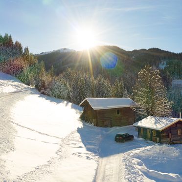 Winter, Hungarhub Hütte, Großarl, Salzburg, Salzburg, Österreich