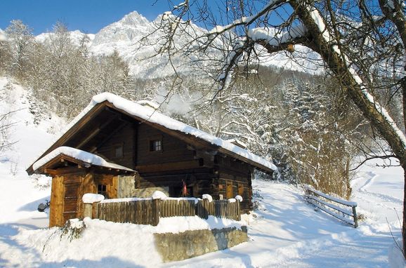 Winter, Zetzenberghütte, Werfen, Salzburg, Salzburg, Österreich