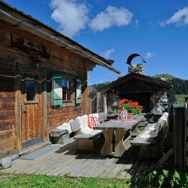 terrace, Jagdhütte Auhof, Jochberg, Tirol, Tyrol, Austria