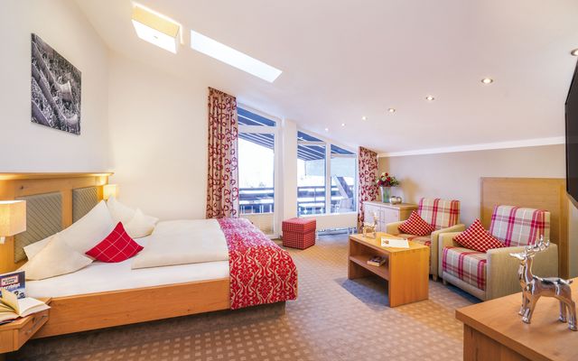 Hotel Zimmer: Doppelzimmer de Luxe 35 qm - Parkhotel Burgmühle