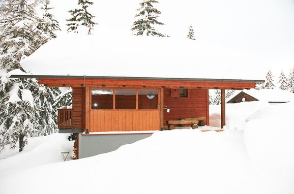 Winter, Alpine-Lodges Theresia, Arriach, Kärnten, Kärnten, Österreich