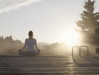 Biohotel Tiefleiten: Yoga in der Natur