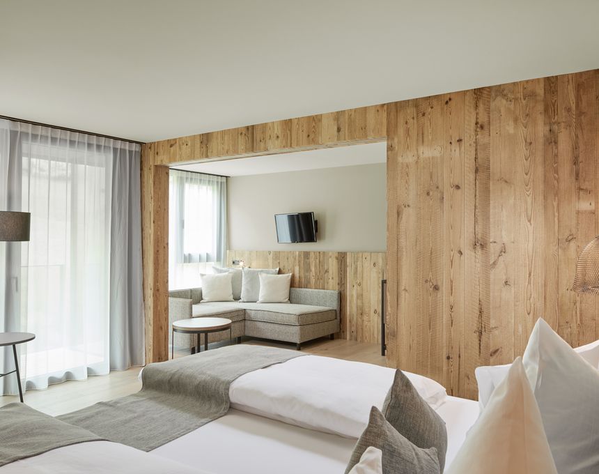 AMONTI Wellnessresort : Suite per famiglie «Natura Suite»