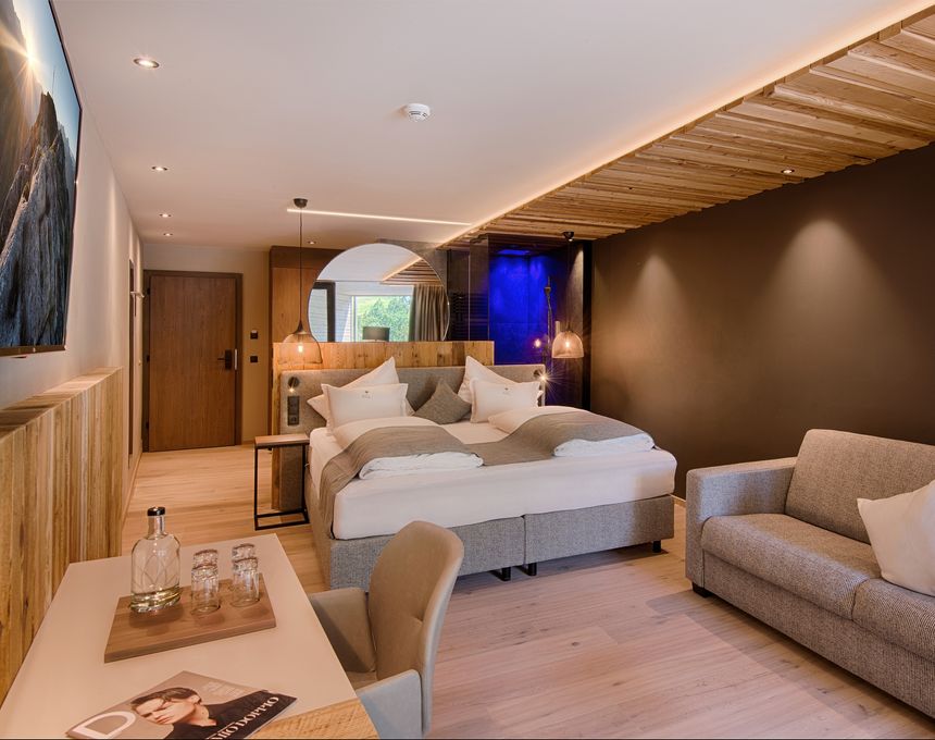 AMONTI Wellnessresort : Camera matrimoniale «Camera doppia Vita»