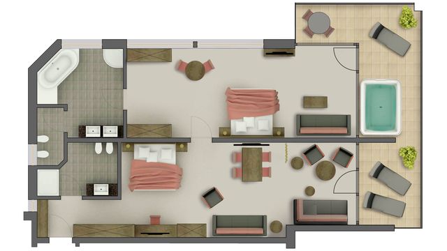 Rosen Suite Deluxe 2 image 10 - Quellenhof Luxury Resort Passeier