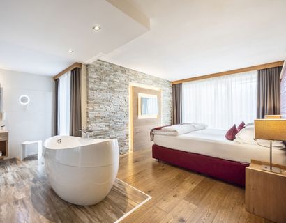 Quellenhof Luxury Resort Passeier: Panorama-Suite deluxe