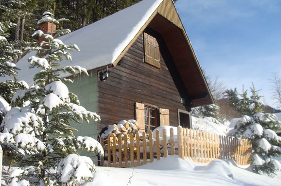 Winter, Guidos Panoramahütte, Vordernberg, Steiermark, Steiermark, Österreich