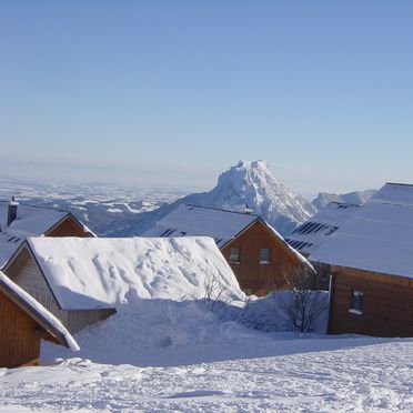 Winter, Erlakogelhütte am Feuerkogel, Ebensee, Oberösterreich, Oberösterreich, Österreich