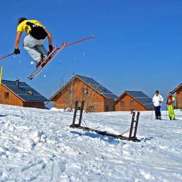 Winter, Hochsteinhütte am Feuerkogel, Ebensee, Oberösterreich, Oberösterreich, Österreich