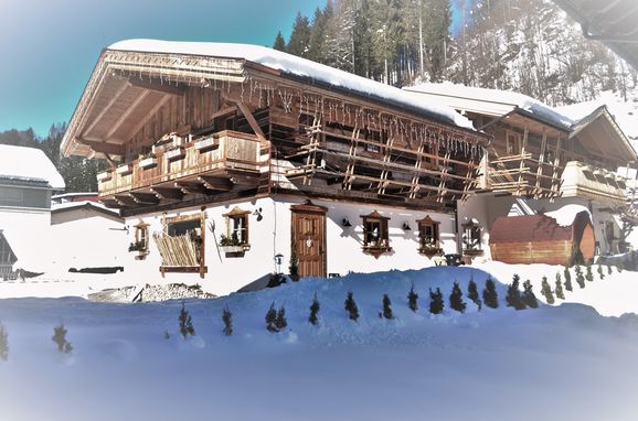 Winter, Almchalet am Hochkönig, Mühlbach am Hochkönig, Salzburg, Salzburg, Österreich
