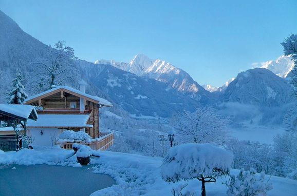 Winter, Bergchalet Klausner Die Hütte, Ramsau im Zillertal, Tirol, Tirol, Österreich