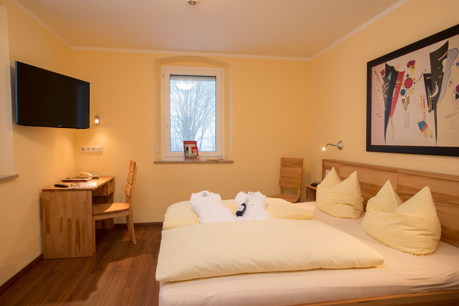 Blick in ein exemplarisches 3-Raumappartement