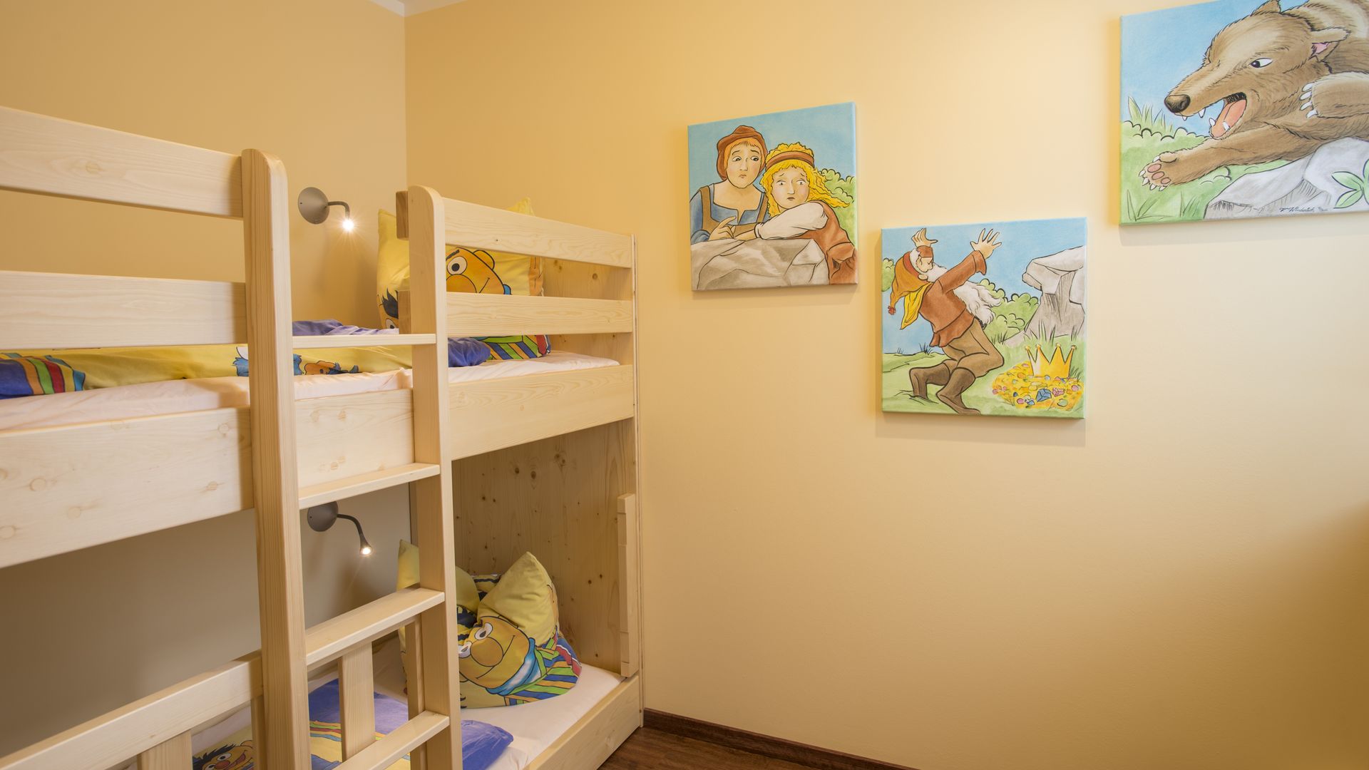 Kinderzimmer im Familienappartement 3-Raum 42qm im Familoltel FamilienKlub Krug | Familotel Fichtelgebirge