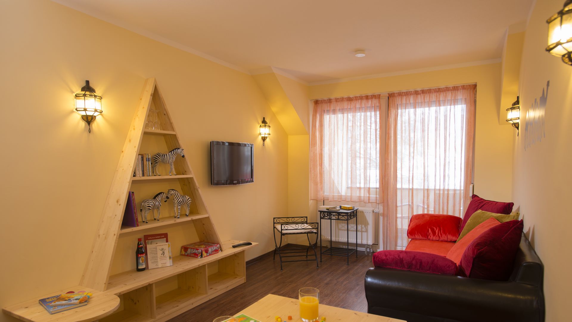 Badezimmer im 4 Raum Familien-Appartement ab 75 qm im Familotel Mein Krug | Familotel Fichtelgebirge FamilienKlub Krug | Mein Krug | Hotel Krug