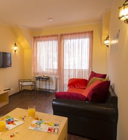 Badezimmer im 4 Raum Familien-Appartement ab 75 qm im Familotel Mein Krug | Familotel Fichtelgebirge FamilienKlub Krug | Mein Krug | Hotel Krug