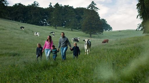 Die vielseitigen Landschaften eignen sich bestens für Familienausflüge.