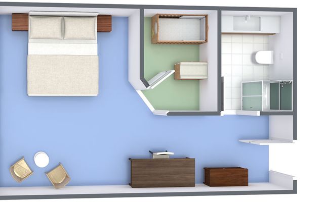 Baby suite, 32m², 2 rooms image 8 - Familotel Mecklenburgische Seenplatte Borchard's Rookhus 