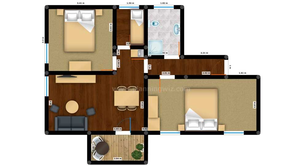 4 Room Apartments Familotel Ebbinghof