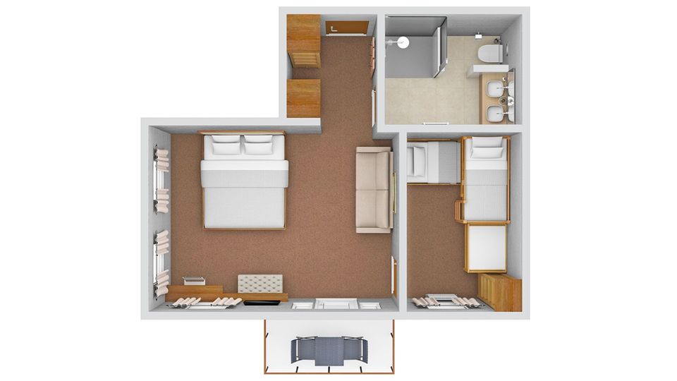 2 Room Apartments Familotel Ebbinghof