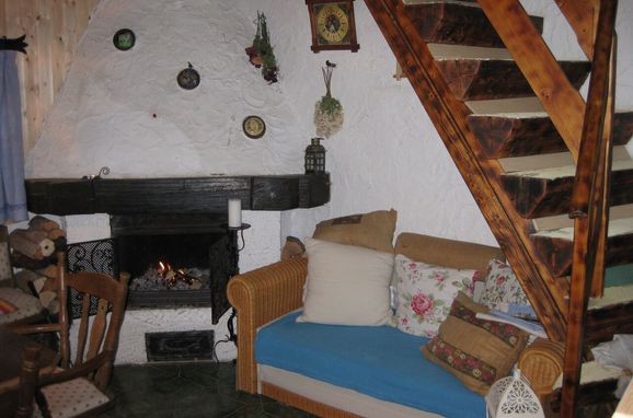 Livingroom, Romantik Hütte, Patergassen, Kärnten, Carinthia , Austria