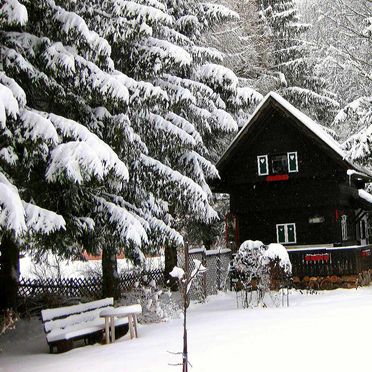 Winter, Romantik Hütte, Patergassen, Kärnten, Carinthia , Austria