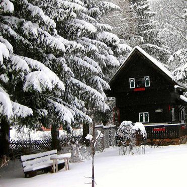 Winter, Romantik Hütte, Patergassen, Kärnten, Kärnten, Österreich