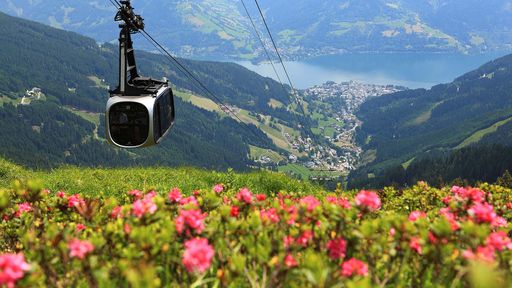 Direkt vor der Haustür des Familotel Amiamo liegt die Schmittenhöhe, der Hausberg von Zell am See.