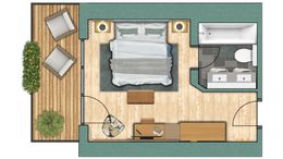 chambres doubles Chambre double "Eggishorn" - 6 6/6