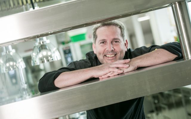 Küchenchef Wolfgang Draxler