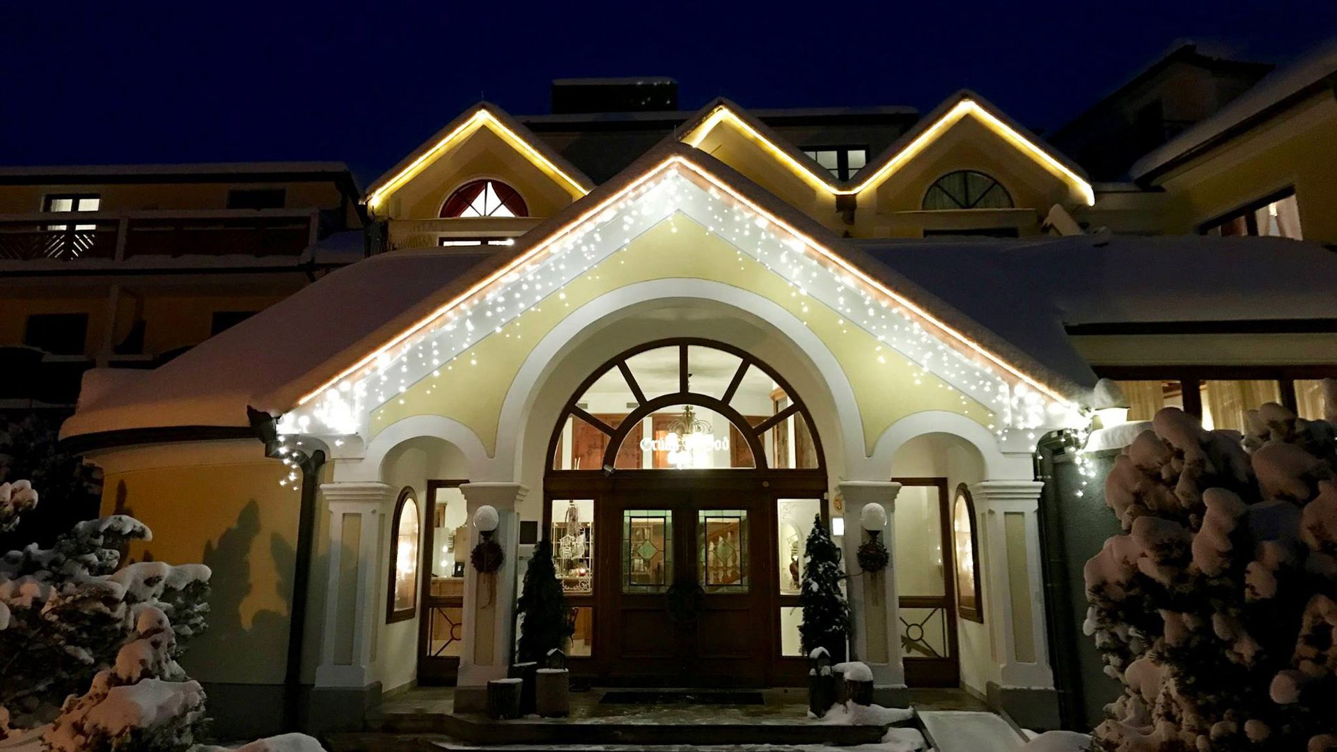 Hausansicht der Kothmühle im Winter